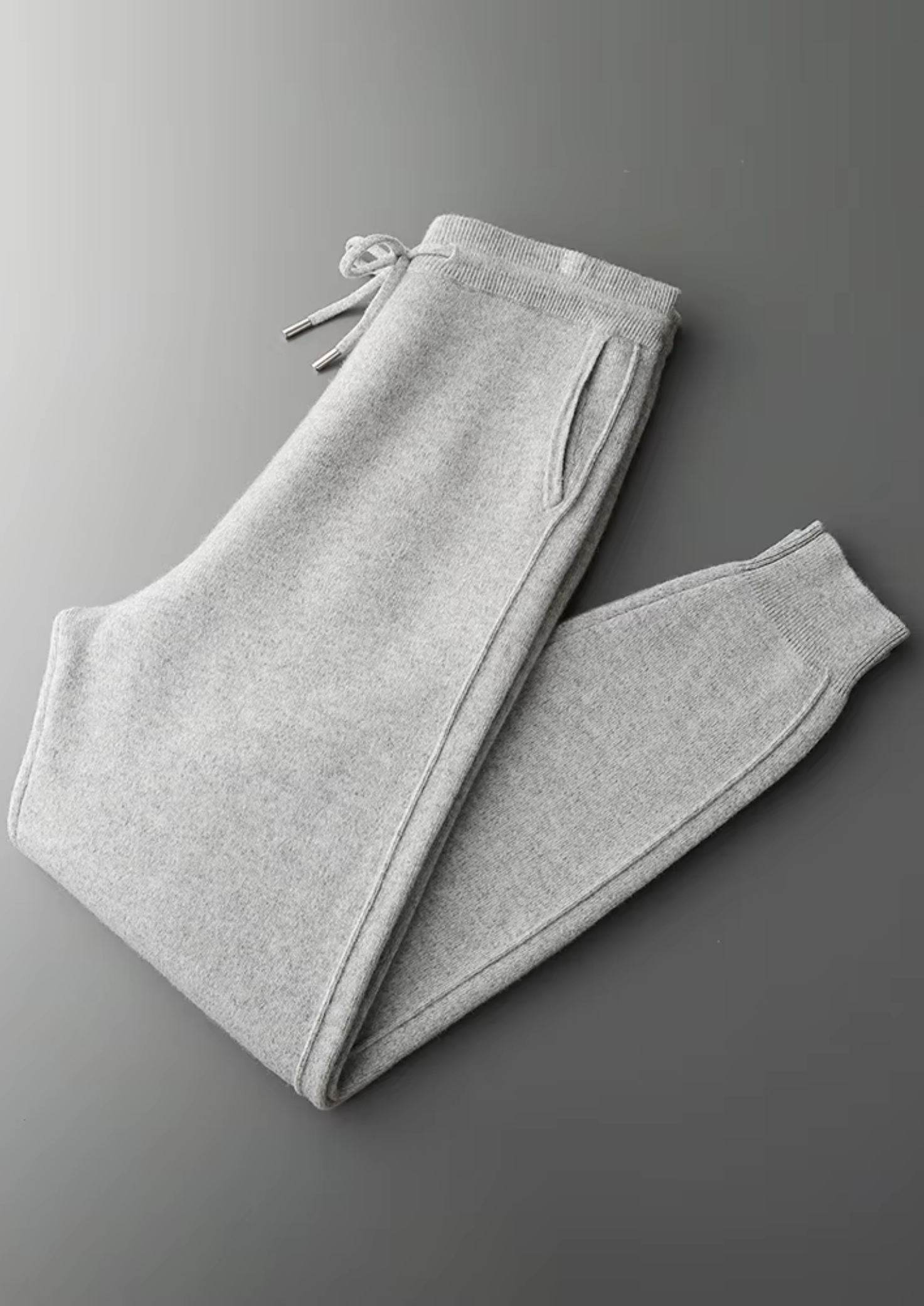 PURE EXTRA-FINE MERINO WOOL TWO TONE SET