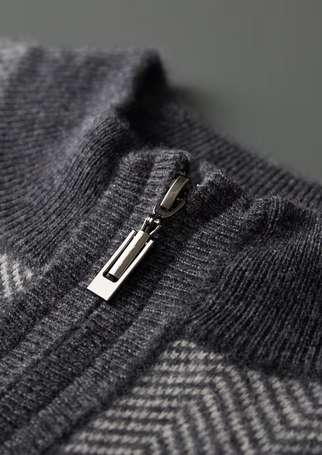 PURE EXTRA-FINE MERINO WOOL PATTERNED SET
